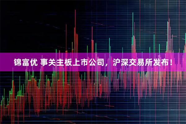 锦富优 事关主板上市公司，沪深交易所发布！